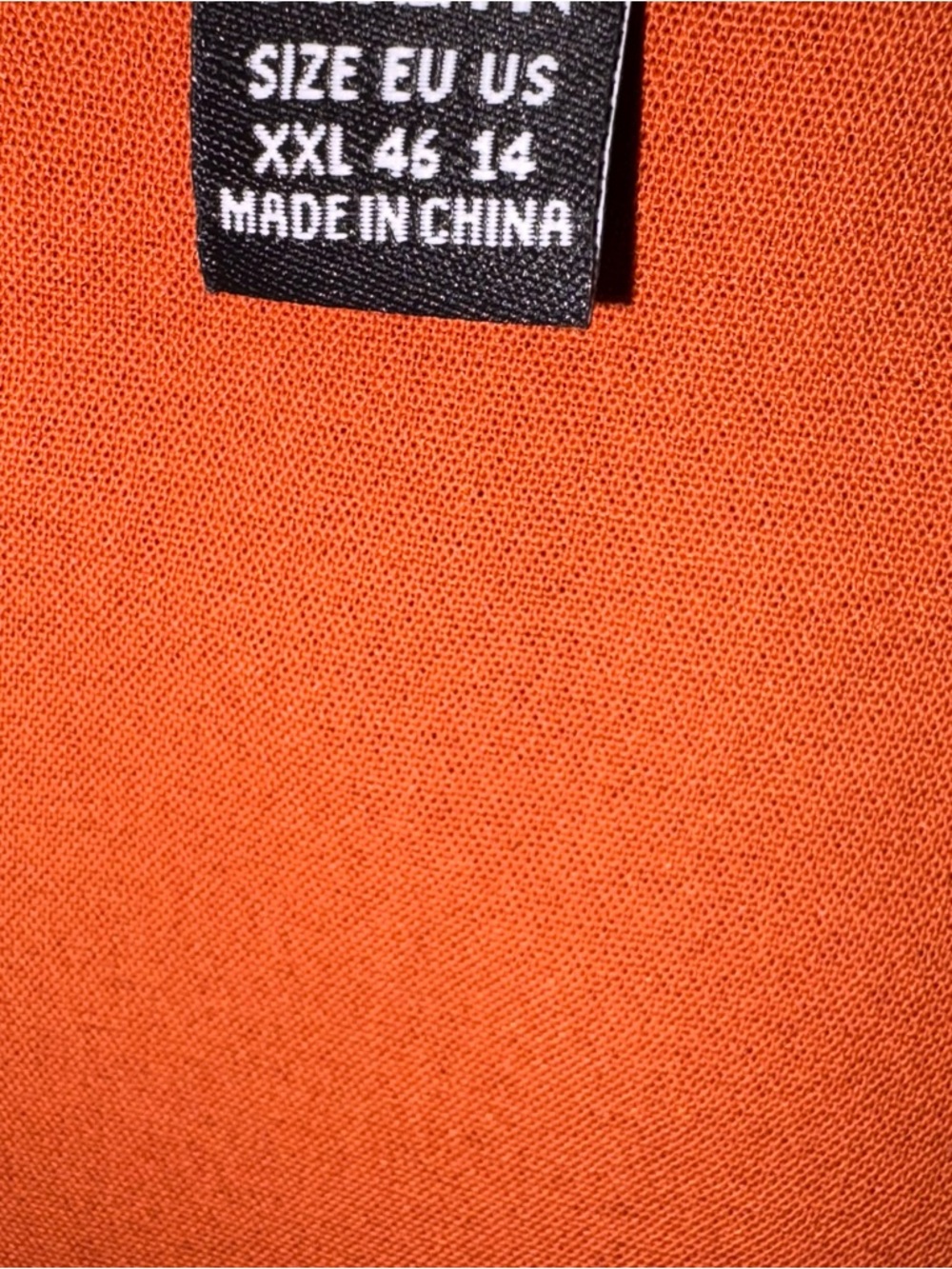 Orange Ruffle Bodysuit - Picture 7 of 8
